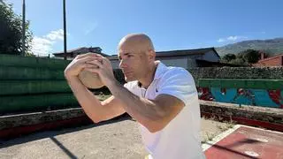 Ico Núñez, campeón de Asturias de bolo palma por decimotercera vez: "Seguiré compitiendo mientras el cuerpo aguante"