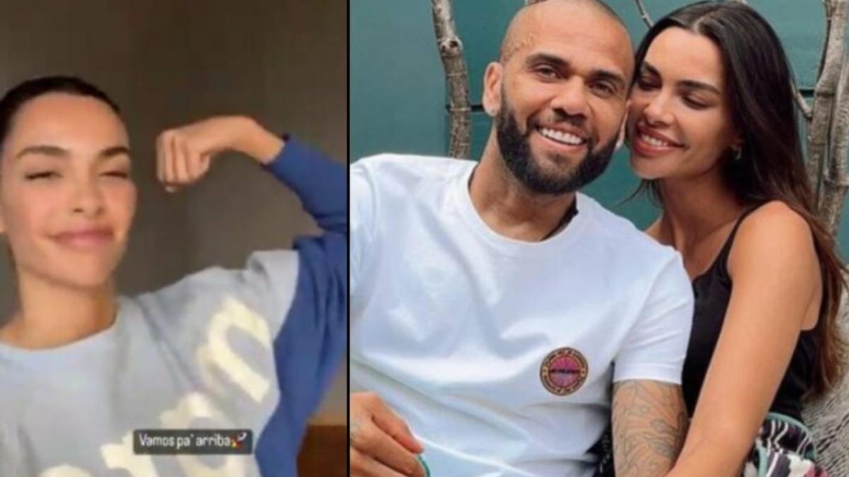 Joana Sanz visita a Dani Alves en prisión