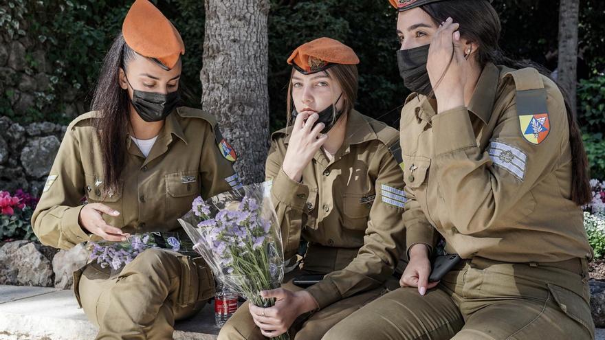 Mujeres militares del Ejército israelí.