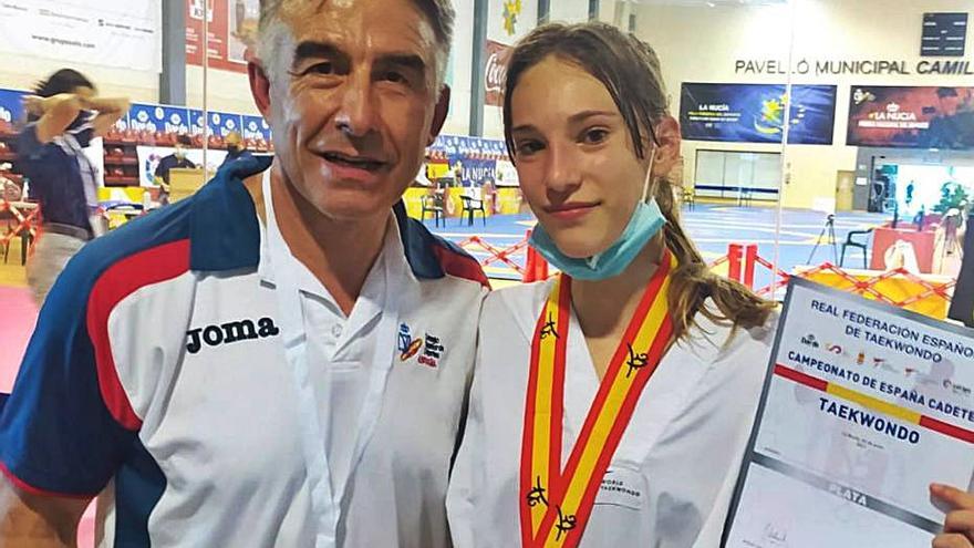 Taekwondo Martina Torrents, plata a La Nucia | EMPORDÀ