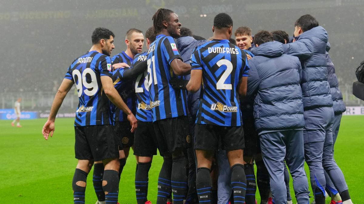El Inter derrotó a la Lazio para pasar a semis de la Coppa Italia