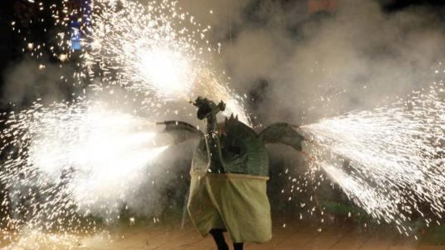 El correfoc de la Festa Major Infantil és un dels actes més populars