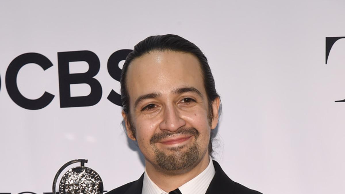 Lin-Manuel Miranda en los Premios Tony 2016