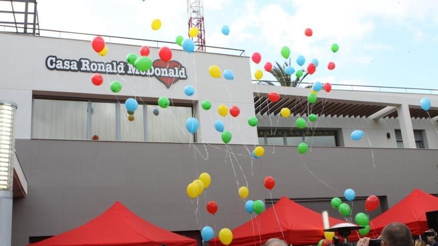 Inauguración de la Casa Ronald McDonald en 2012.