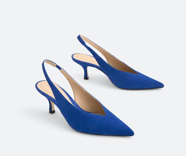 Estos zapatos de Uterqüe tienen un color que es tendencia y un precio de rebajas que alucina - Woman