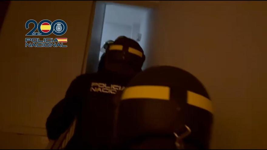 Así fue la operación antidrogra coordinada en Ontinyent: han detenido a nueve personas