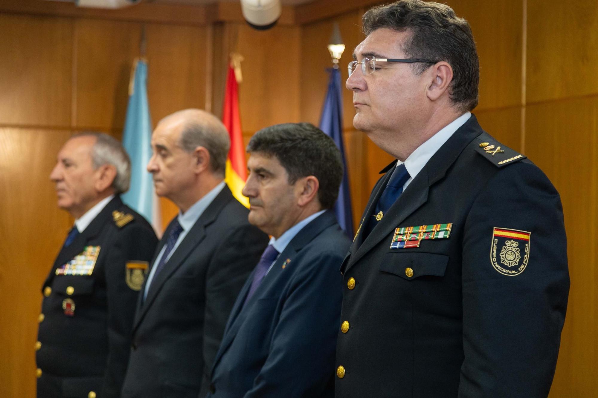 Pedro Jesús Pacheco toma posesión como nuevo jefe superior de Policía de Galicia