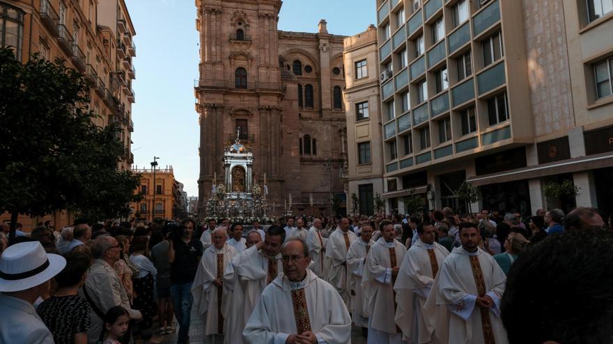 Corpus en Málaga: cinco traslados marcarán las vísperas