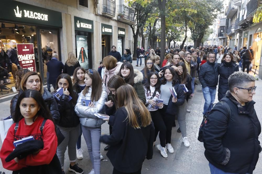 Expectació per la influencer Àngela Mármol