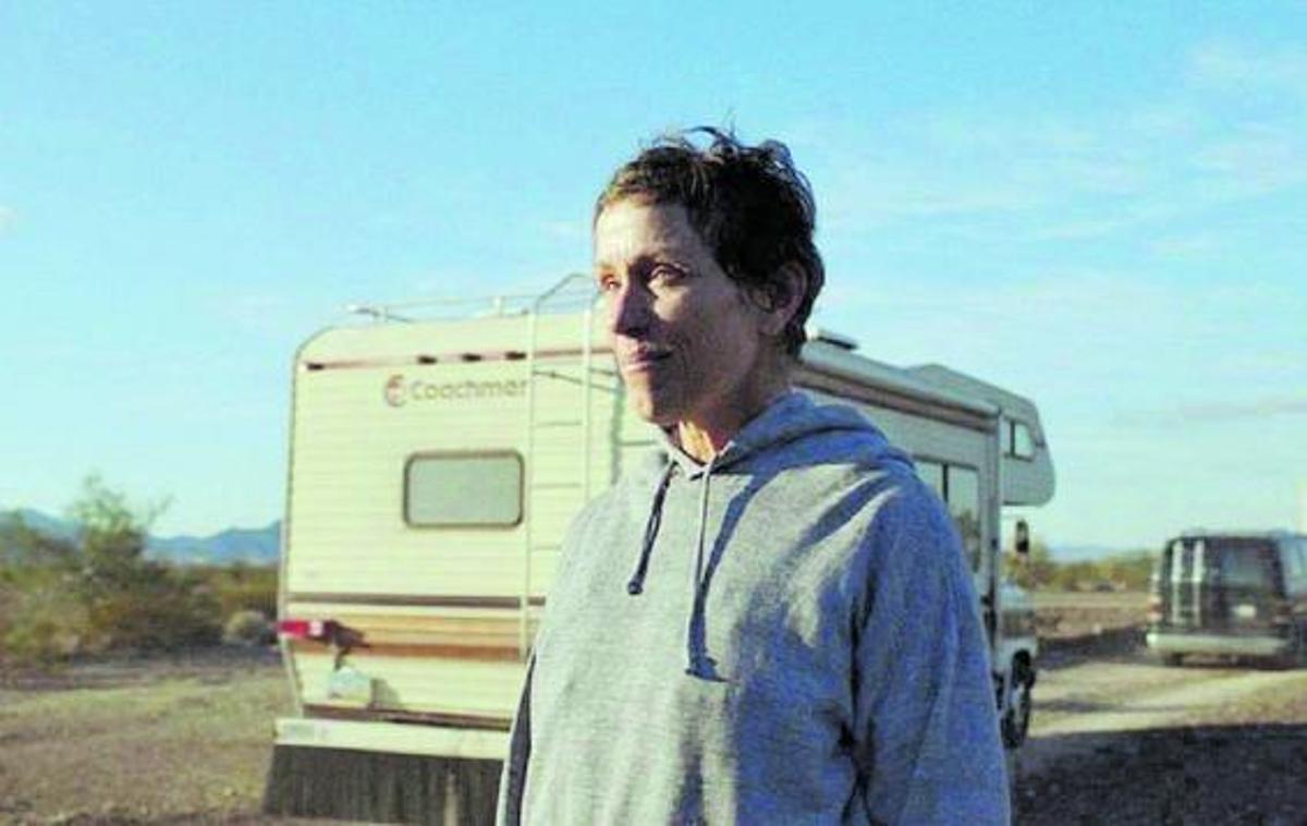 Frances McDormand, en una imagen de «Nomadland». | LA OPINIÓN