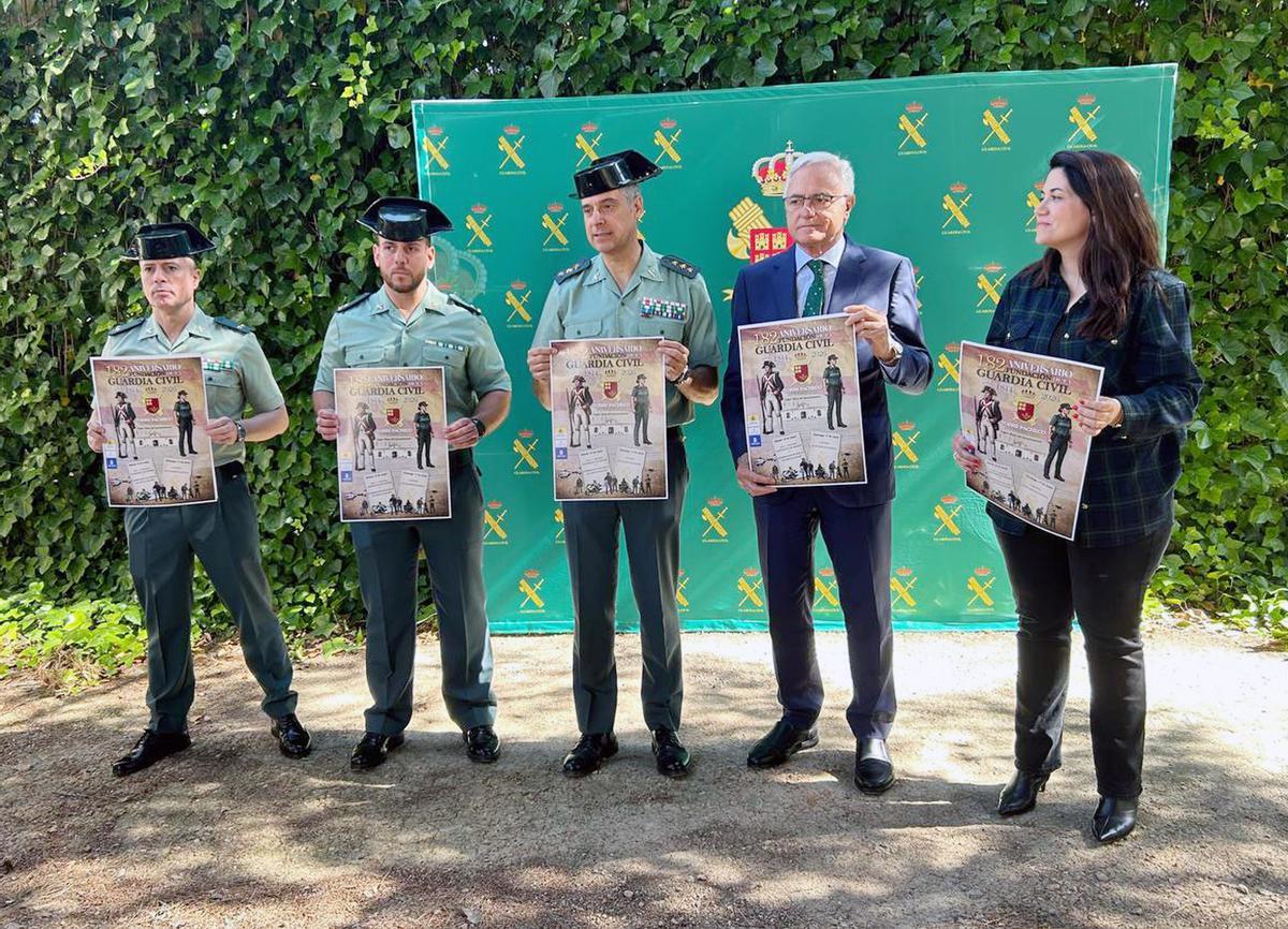 Presentación de los actos del 182º aniversario de la Guardia Civil