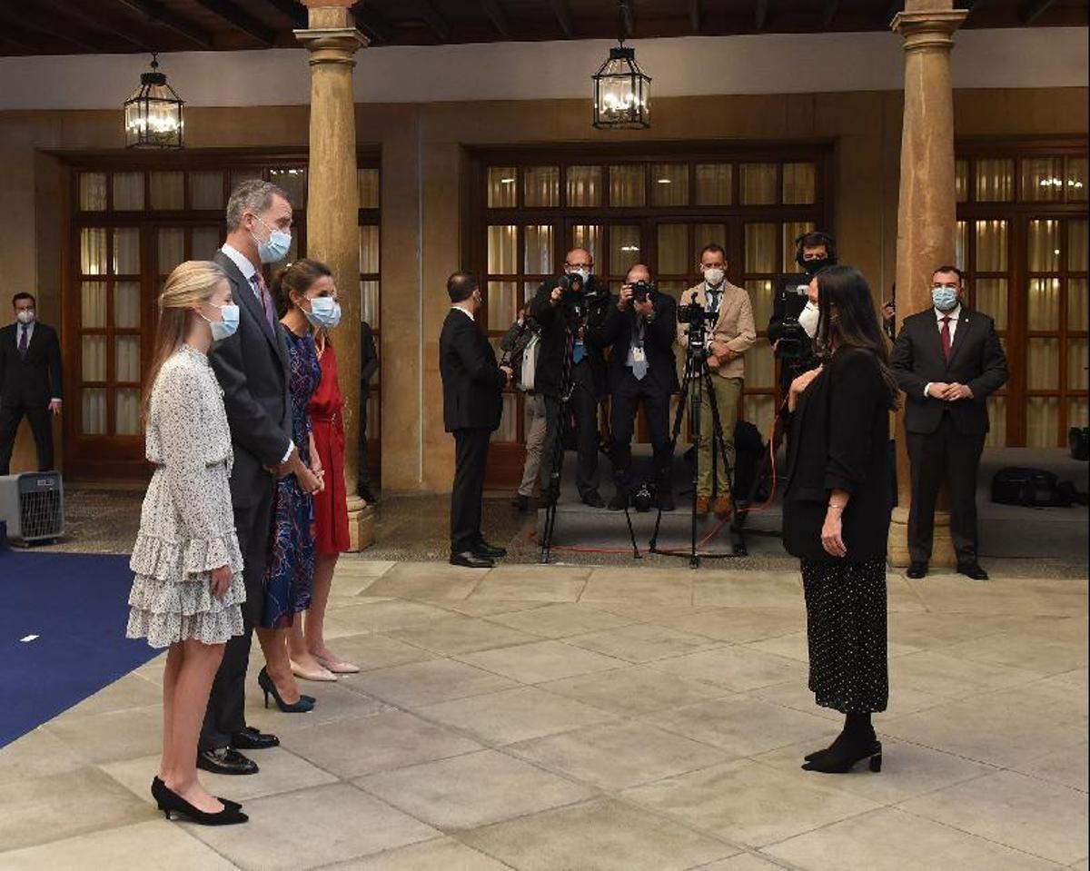 Premios Princesa de Asturias 2020 | Los Reyes reciben a los premiados en el hotel de la Reconquista Premios Princesa de Asturias 2020 | Los Reyes reciben a los premiados en el hotel de la Reconquista