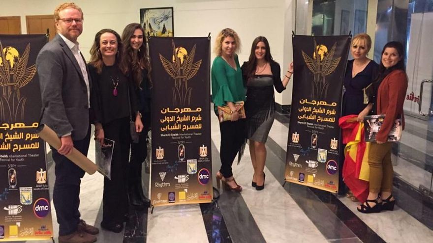 Actores murcianos, en Egipto