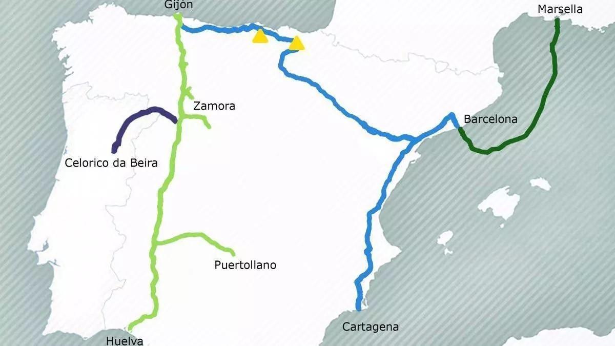 La Unió pedirá indemnizaciones para el campo por el paso del corredor de hidrógeno por 23 municipios de Alicante