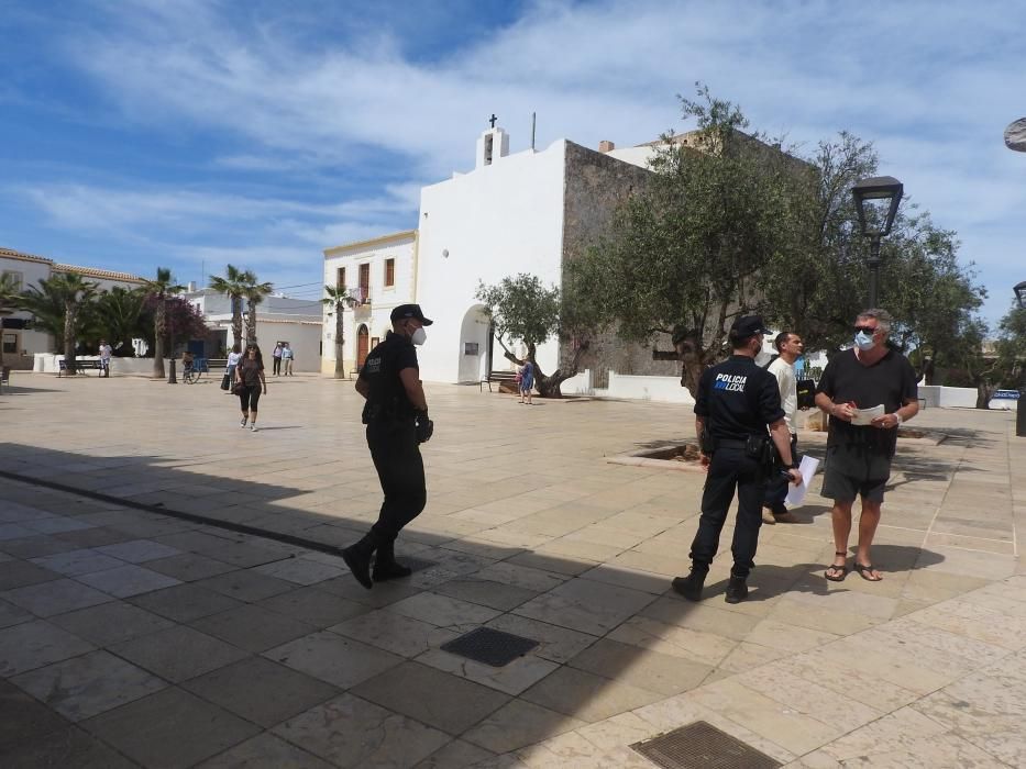 Día de la fase 1 en Formentera
