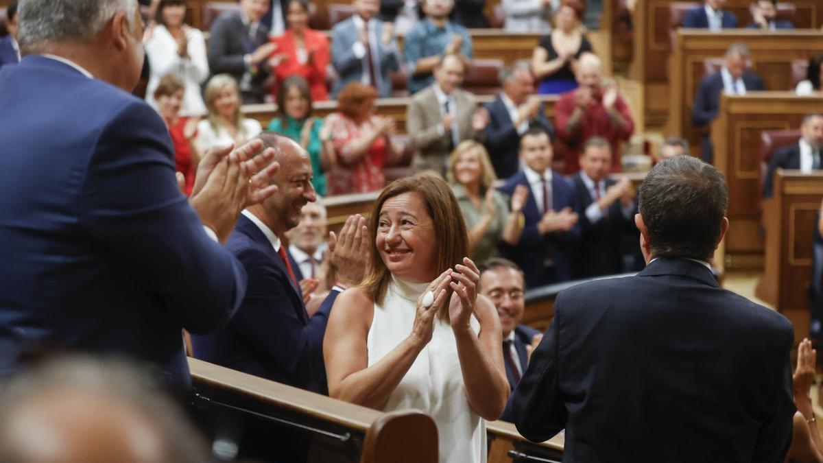 Francina Armengol, nueva presidenta de la Mesa del Congreso.