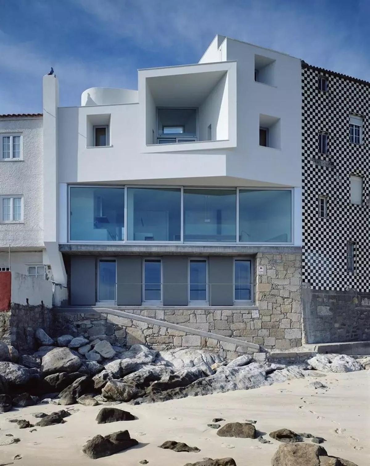 Casa de veraneo de Chipperfield en Corrubedo