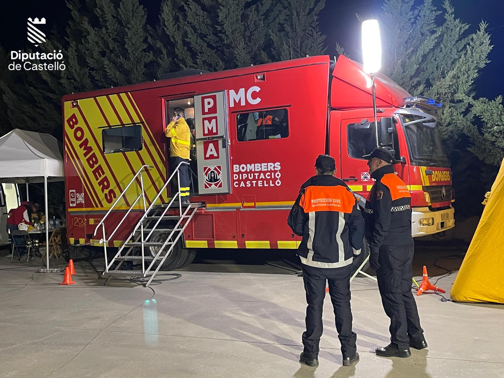 Galería: Otra noche de pesadilla para los bomberos