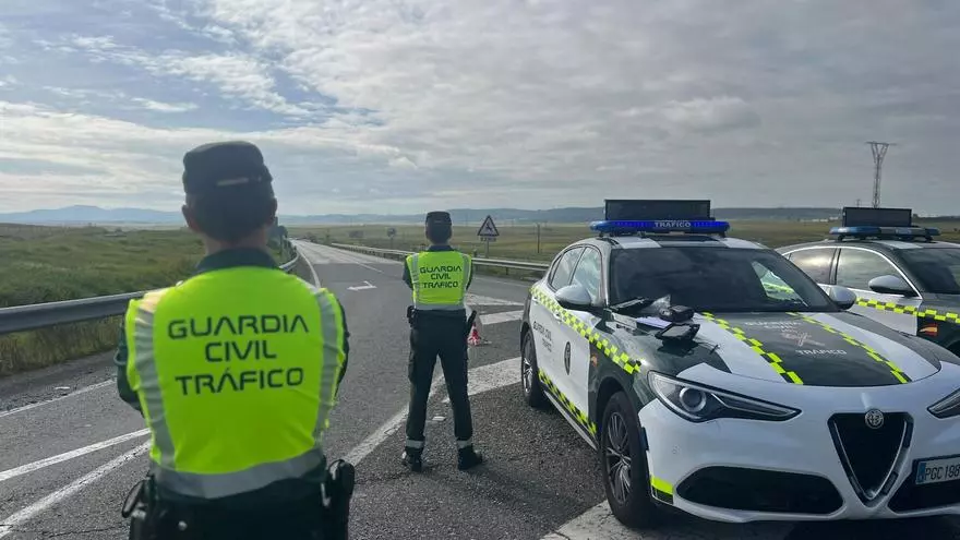 Multado con 800 euros y posterior inmovilización del vehículo por ir a la velocidad adecuada pero no llevar la nueva etiqueta identificativa con el número único asignado: la Guardia Civil extrema los controles tras la norma del BOE