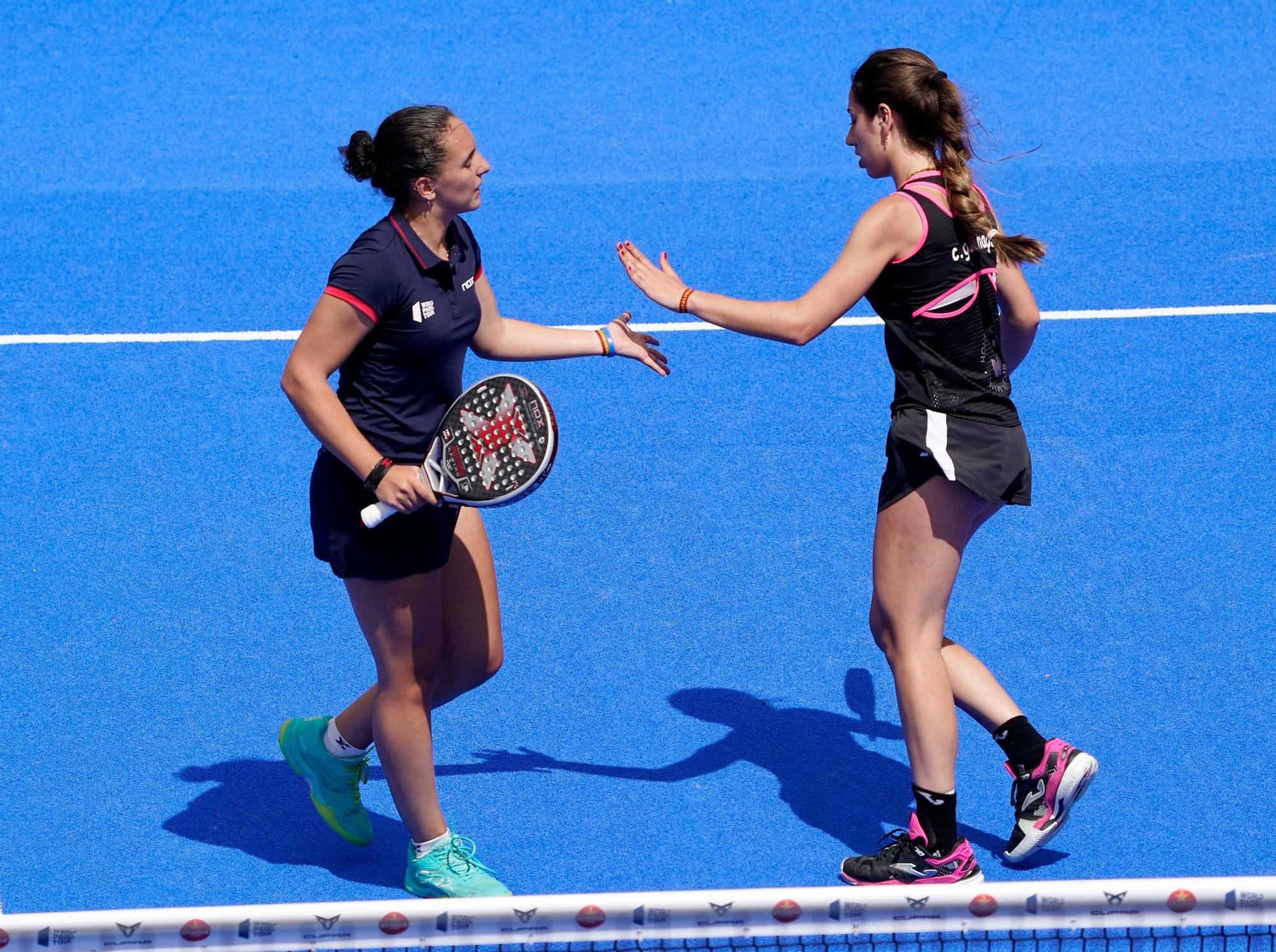 Lorena Rufo y Carmen Goenaga.