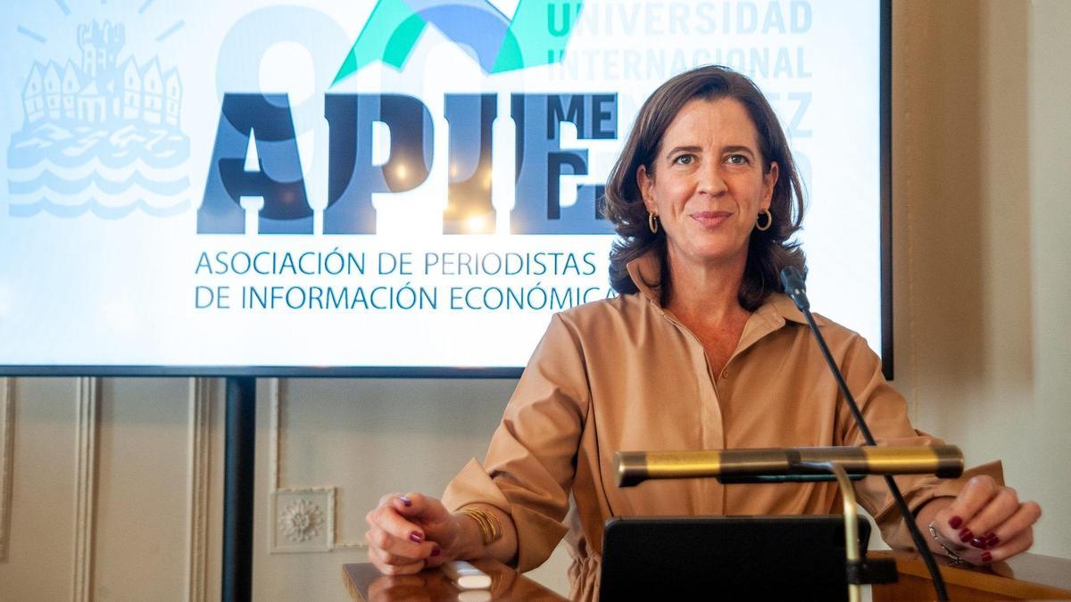 Alejandra Kindelán, presidenta de la Asociación Española de Banca (AEB)