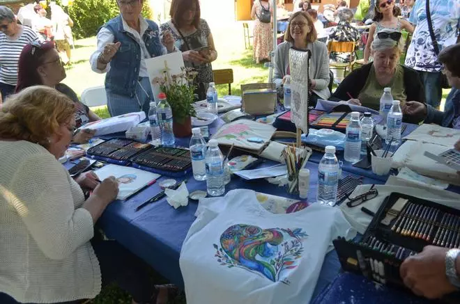 GALERÍA | El II Encuentro Multilabores de Santa Cristina de la Polvorosa, en imágenes