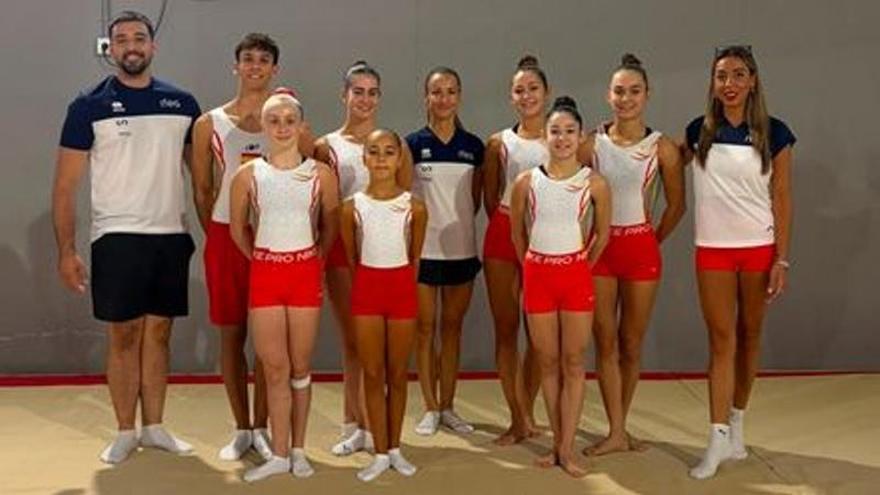 La acrobática valenciana se prepara para el Campeonato del Mundo