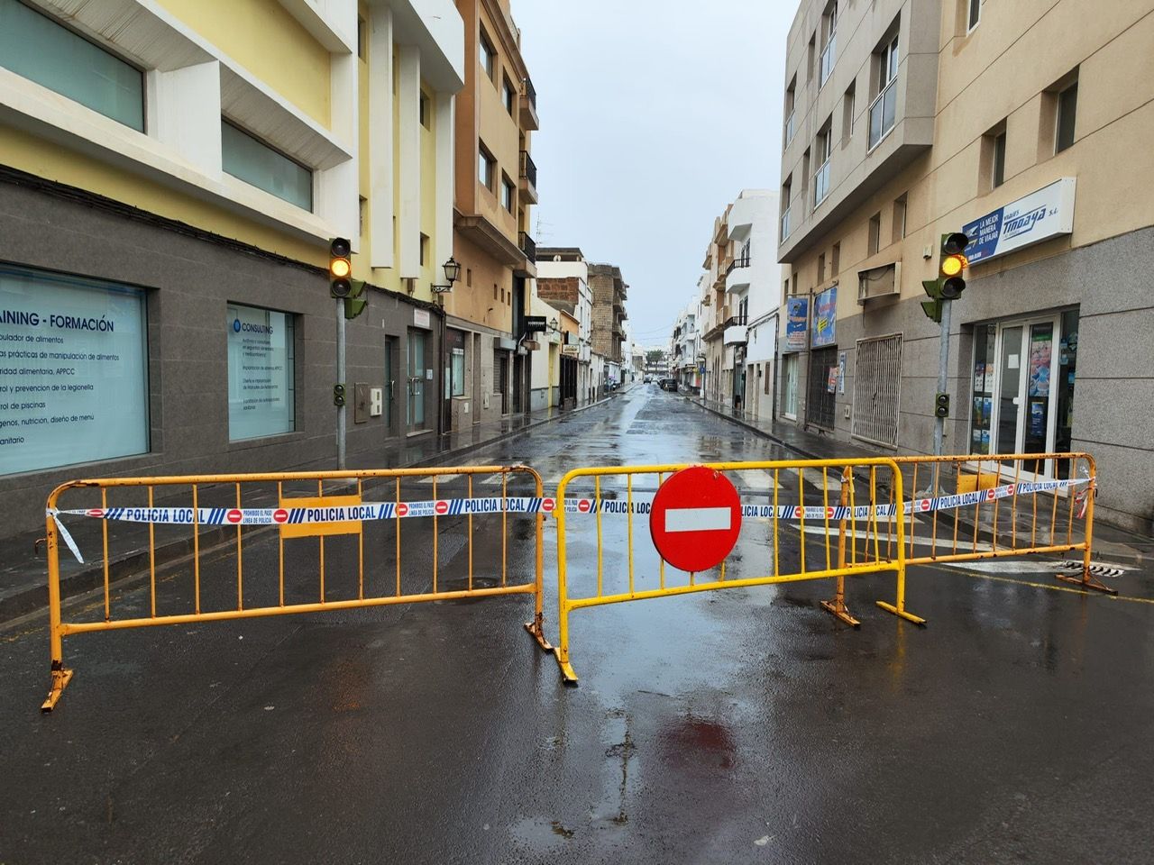 Incidencia de la borrasca 'Hermine' en Lanzarote