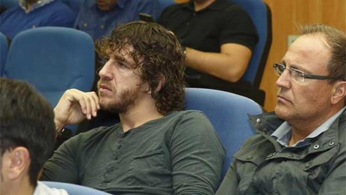 Puyol es uno de los 50 alumnos que participan en las ponencias organizadas por la Federación en Las Rozas