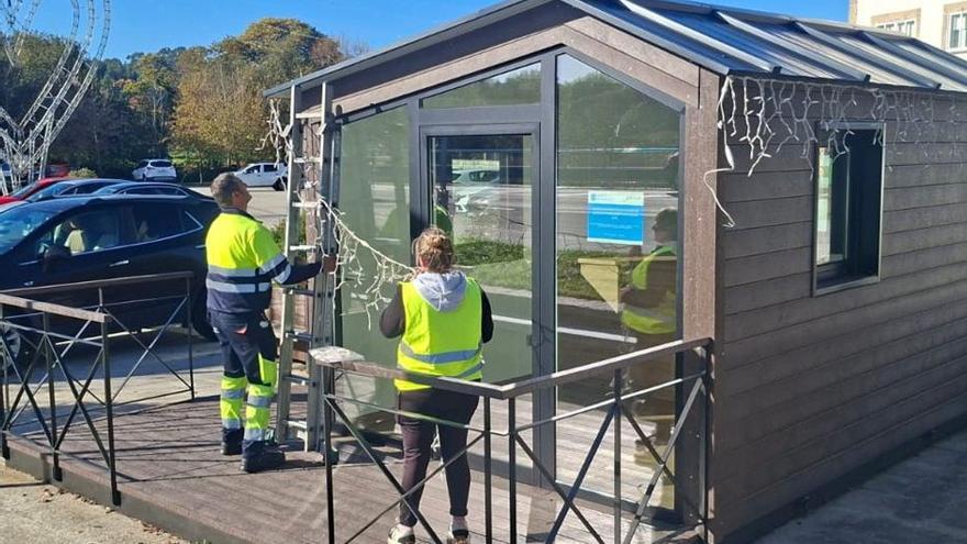 La oficina de turismo, recién finalizada su reforma. |  T.Hermida