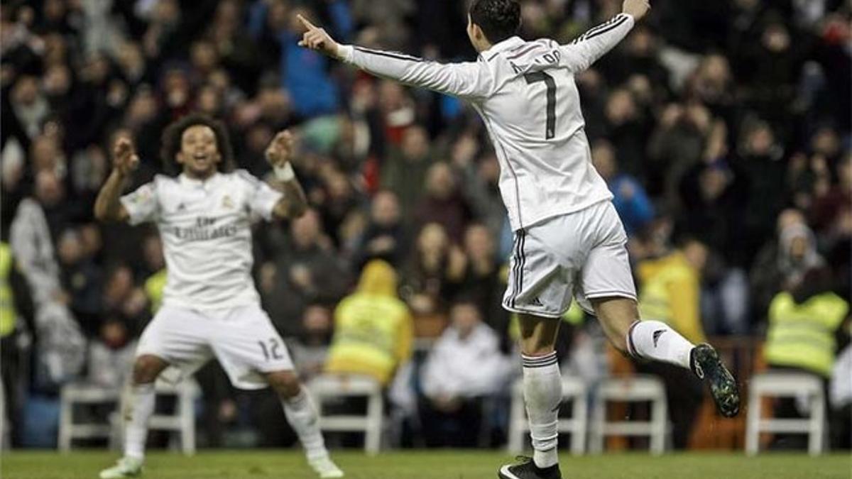Cristiano Ronaldo marcó el primer gol del Madrid