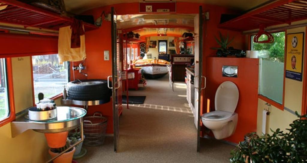 Dormir en un tren en Ámsterdam desde 40 la noche