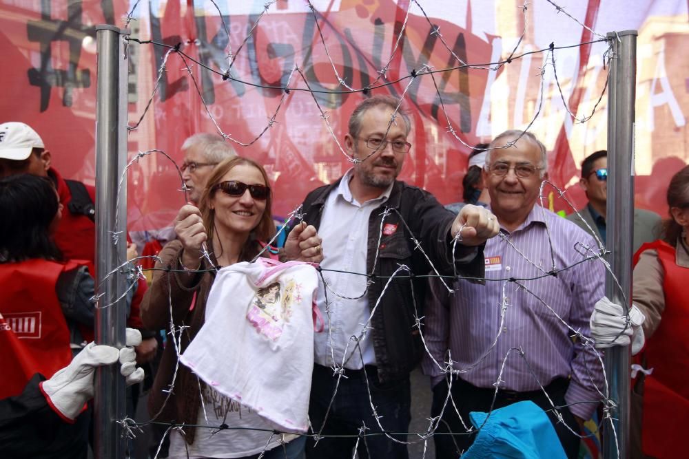 Manifestación del 1 de mayo en Valencia