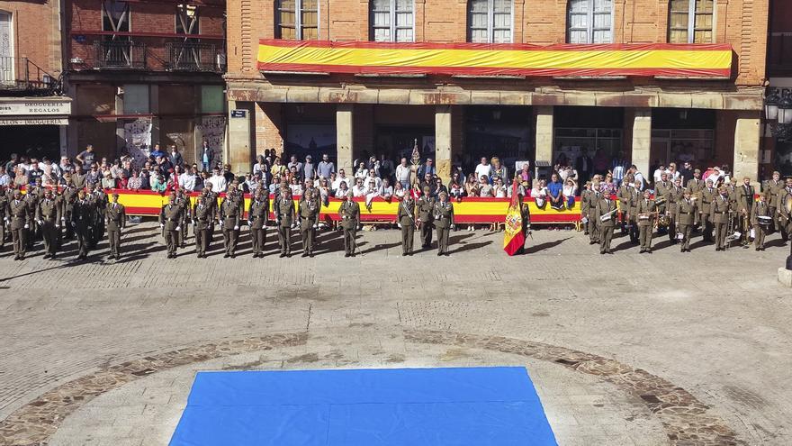 Así ha transcurrido la jura de bandera civil en Benavente