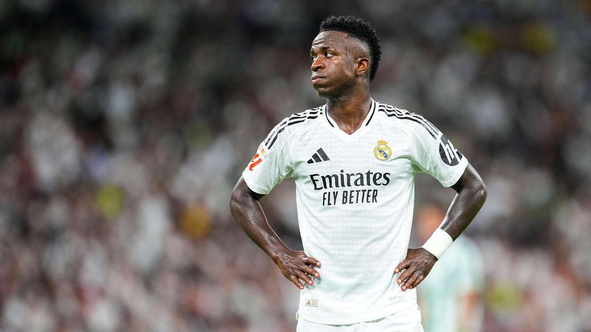 El delantero del Real Madrid Vinícius Jr.