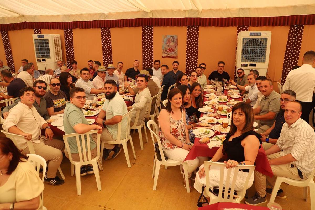 Amigos y familiares en el miércoles de Feria Amigos y familiares en el miércoles de Feria