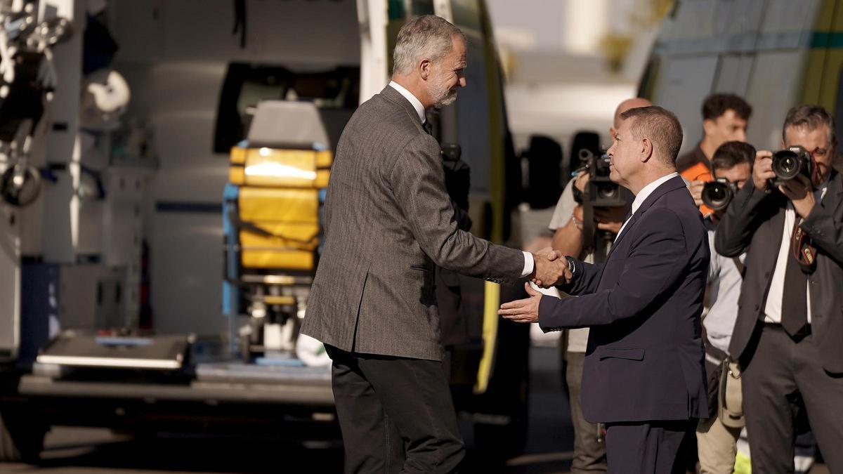 Felipe VI: "Hay que tomar medidas para que esto no vuelva a suceder"
