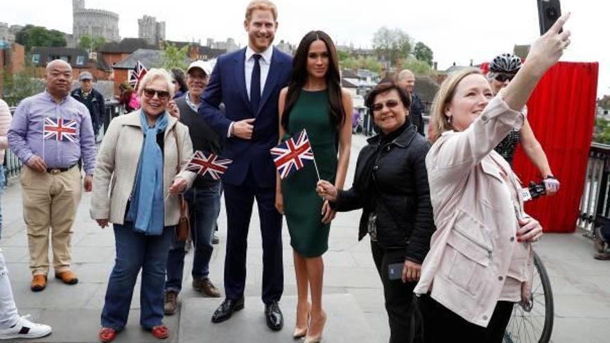 Windsor se engalana para la boda real