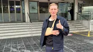 Vingegaard sale del hospital doce días después de su caída en la Itzulia
