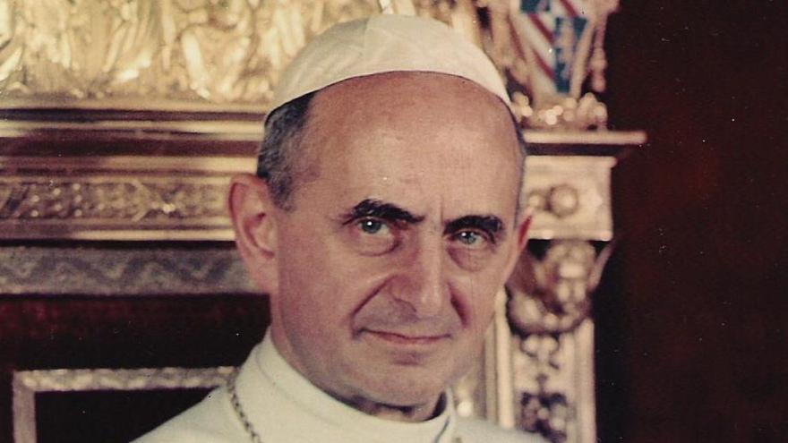 El papa Pau VI.