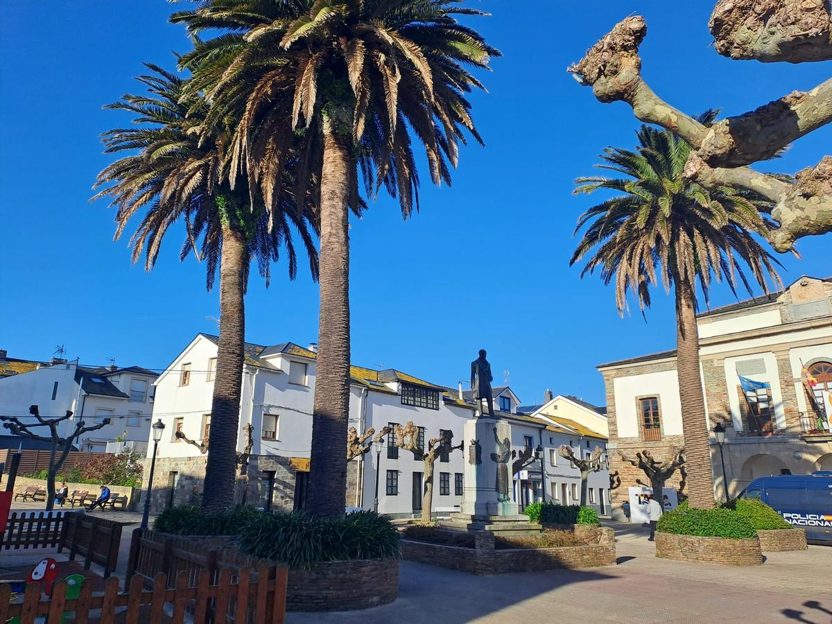 Vista de la plaza del Ayuntamiento.