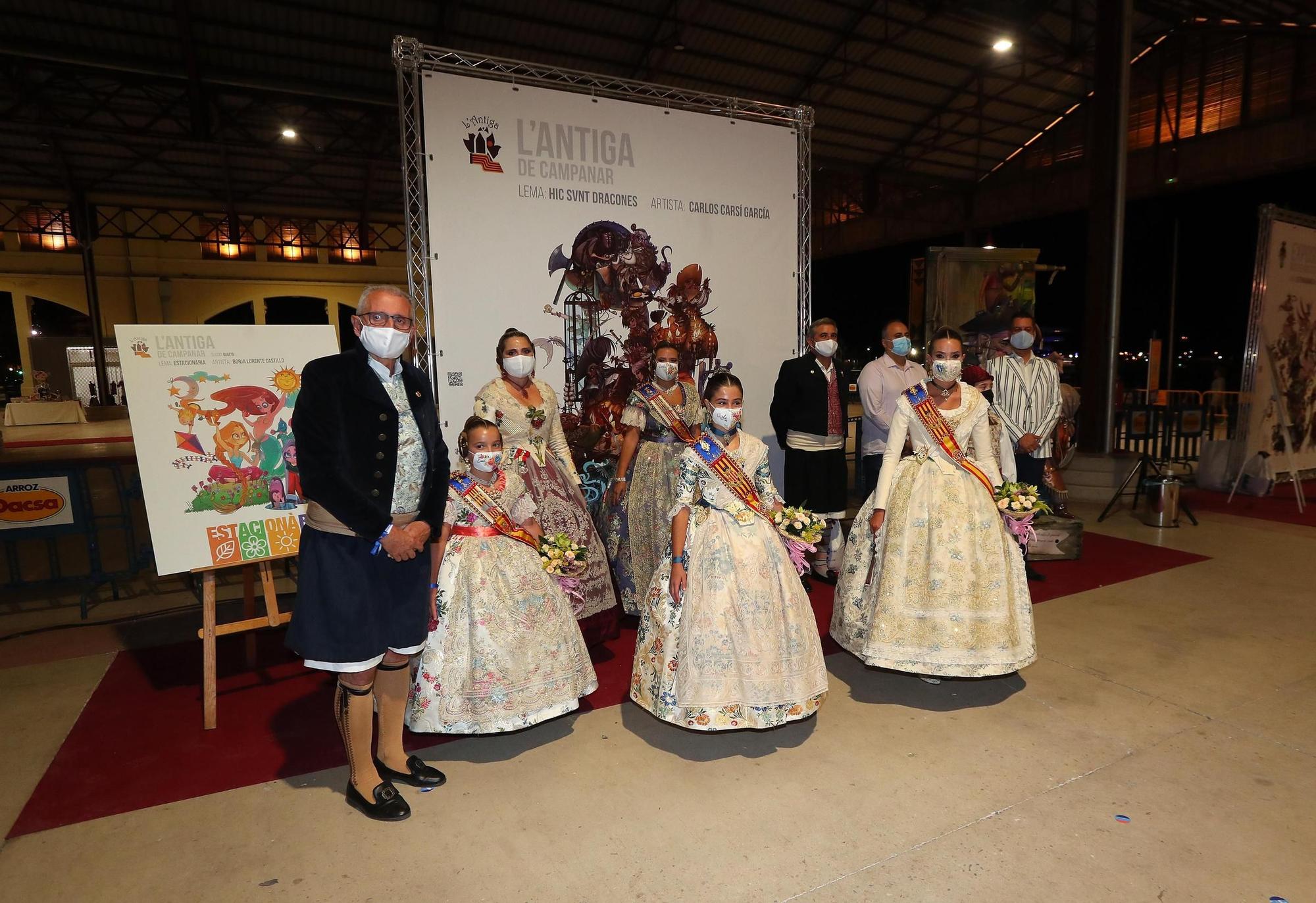 Inauguración de la Festa per a Tots de las Fallas de Especial con medidas de seguridad