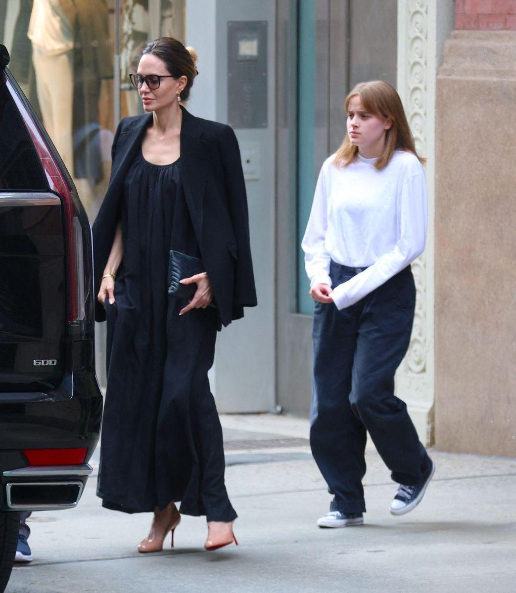 Angelina Jolie y su hija Vivienne