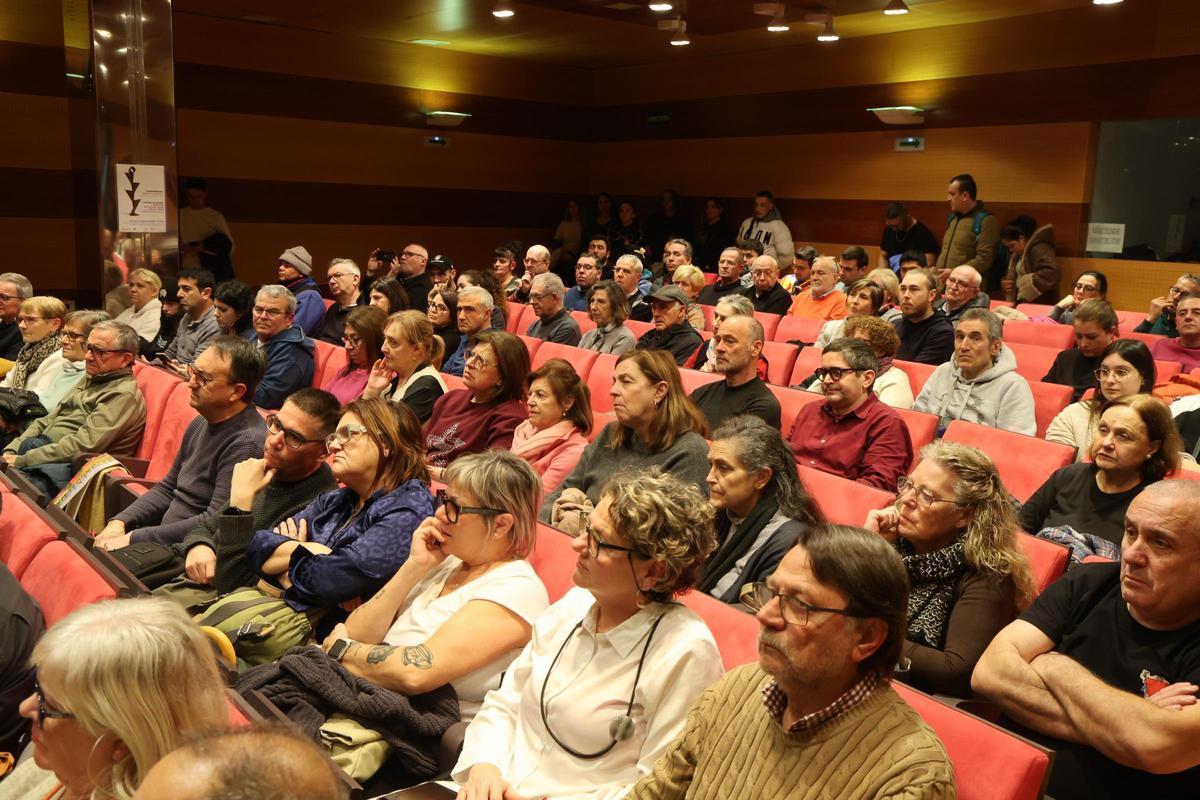 Público asistente al acto de este miércoles.