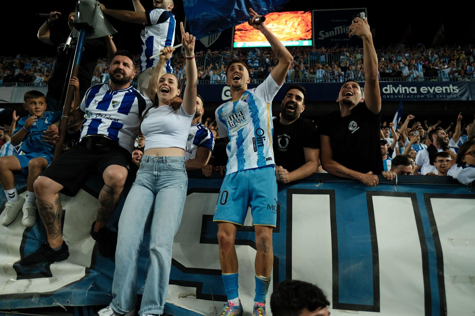 Málaga CF - Sporting. Jornada 40, Liga Hypermotion