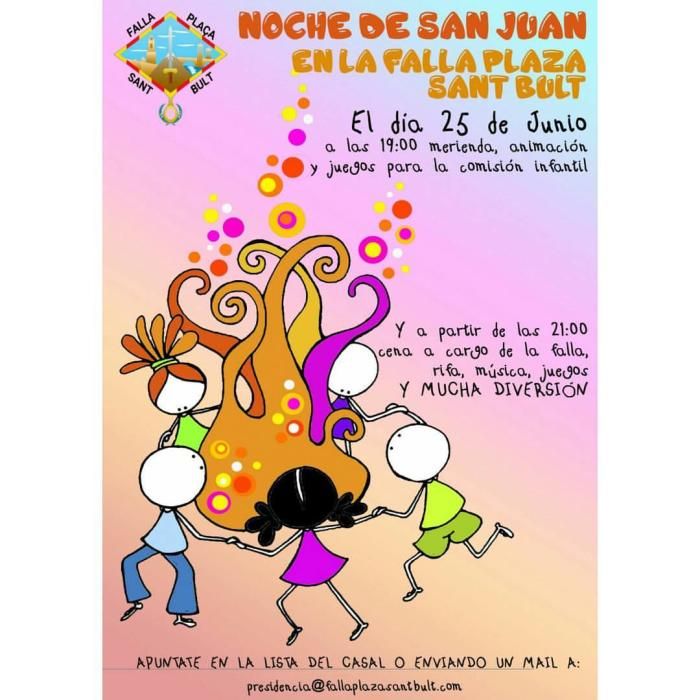 Carteles de Verbenas de San Juan del día 25