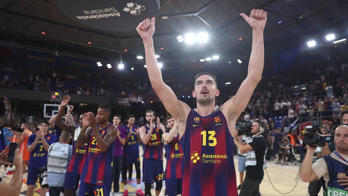 Satoransky: "Jugar en el Palau es muy auténtico y algo muy especial para todo el equipo"