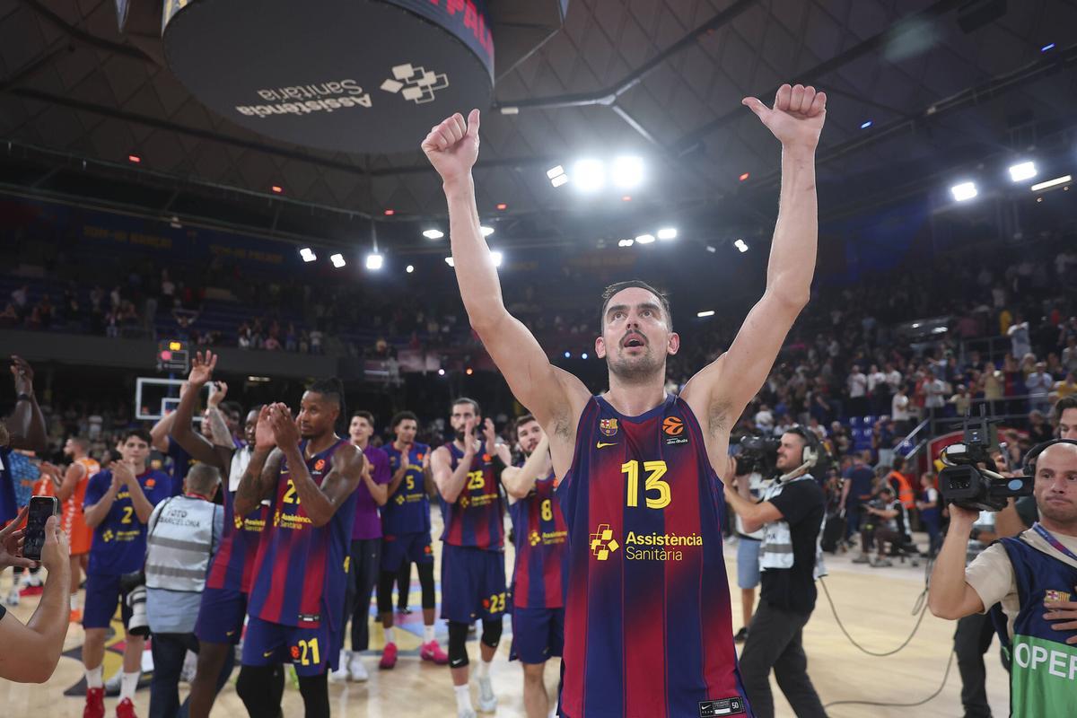 Satoransky espera el apoyo del Palau como hizo ante el Valencia Basket