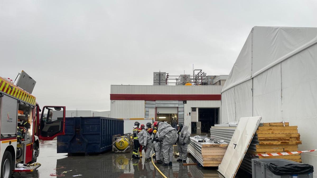 Zamora| Fuga de amoniaco en una empresa alimentaria de Valcabado provoca el desalojo de 83 trabajadores