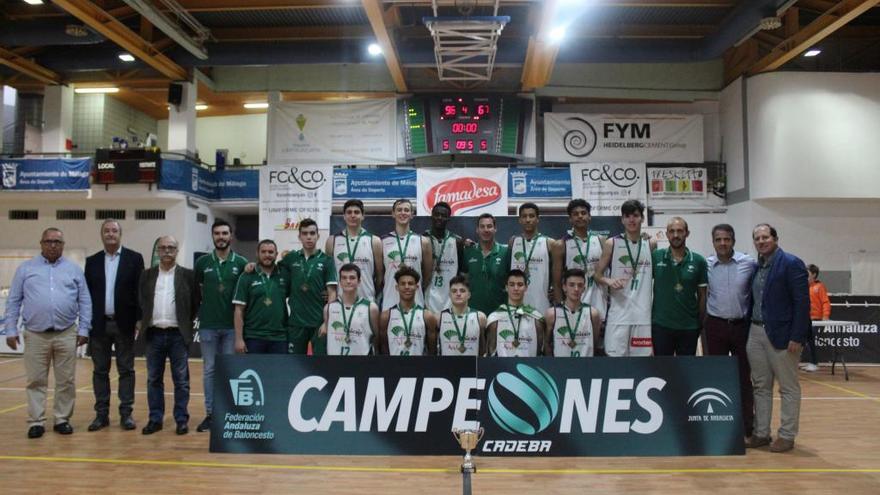 El Unicaja cadete, campeón de Andalucía